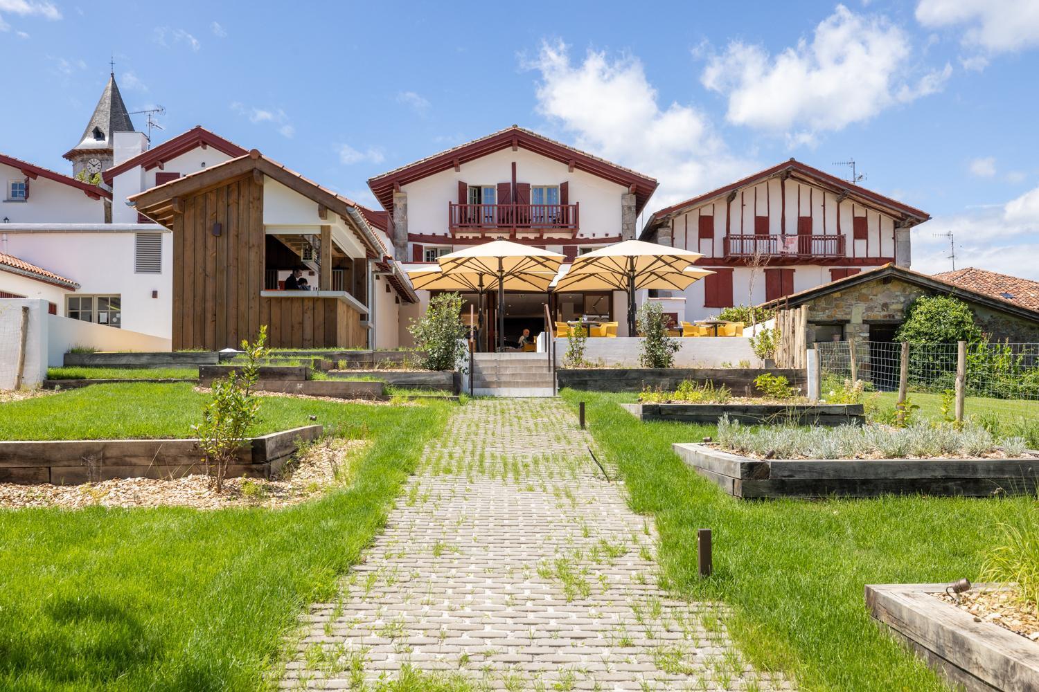 Hotel Restaurant & Spa La Maison Oppoca Aïnhoa Exterior foto